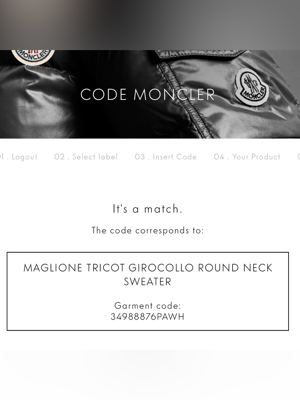 MONCLER • Maglione Tricot Girocollo Round Neck Cashmere Sweater in Red - Picture 14 of 14